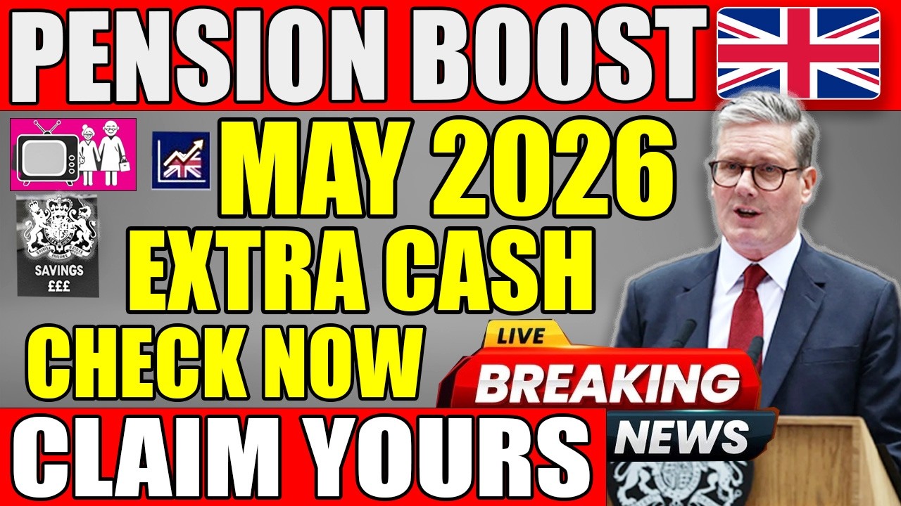 🚨 UK Pension BOOST 2026 | May Payments Increased BIG | Check Your NEW Amount NOW 💷