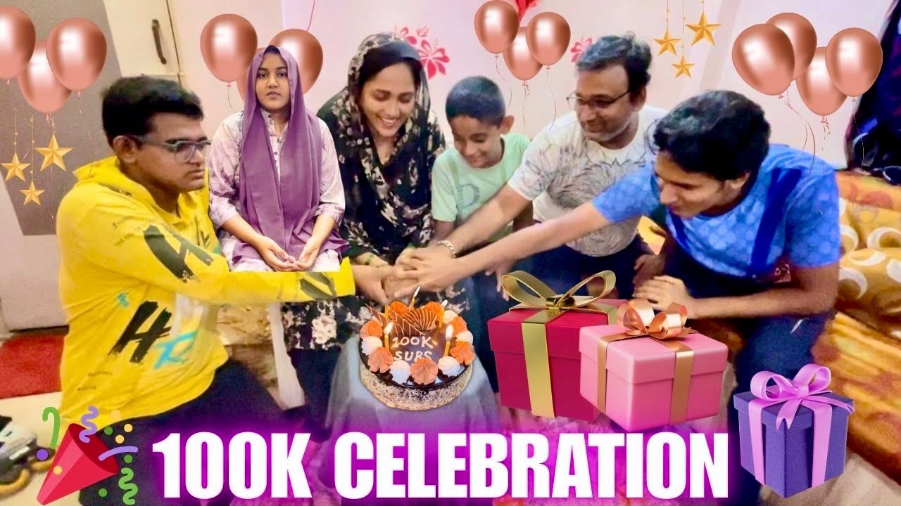 Allhumdulillah 100K YouTube Family Complete 🎉🎂 | Sunday Kurla Market Shopping | Vlog 2025