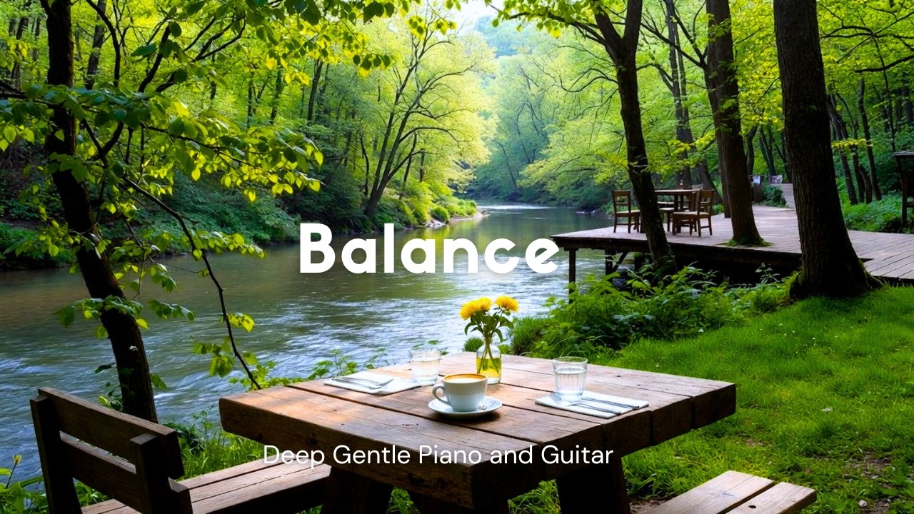 Soft Nature Morning Piano and Guitar For Relaxing, Relief Stress, Reading 🌿