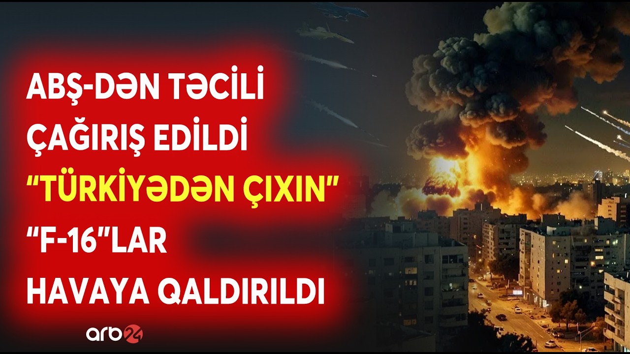 SON DƏQİQƏ! İrandan Türkiyəyə RAKET HÜCUMU - 
