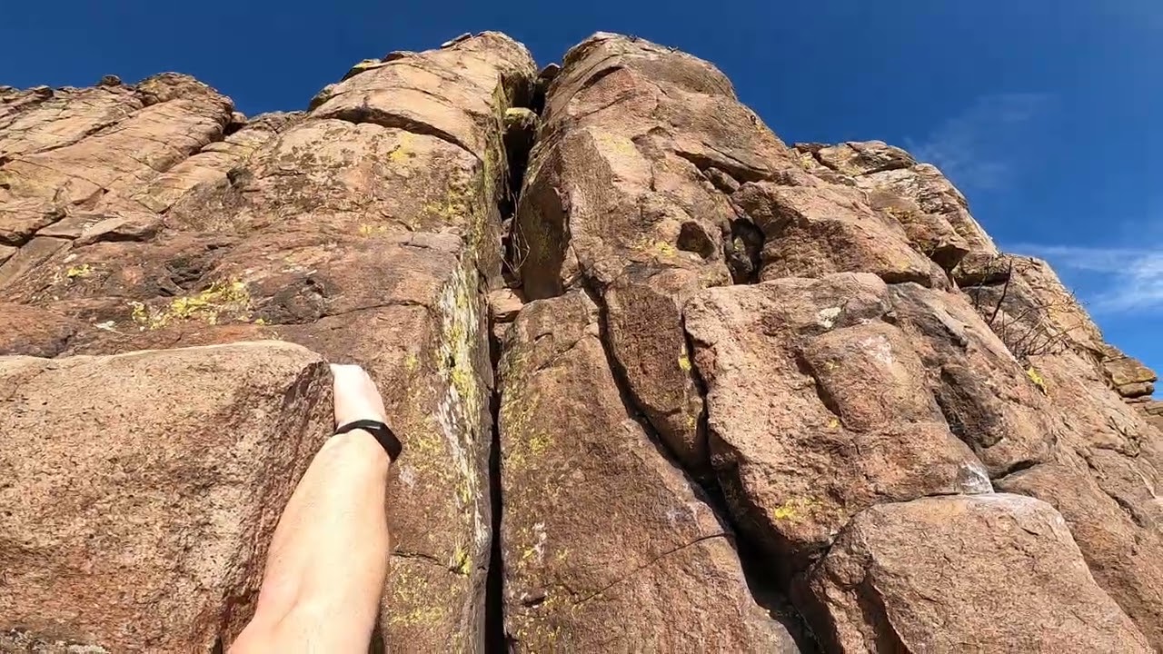 Drinking Wine With The Chinese (aka The Jizzler) 5.9 North Table Mountain, Golden, CO