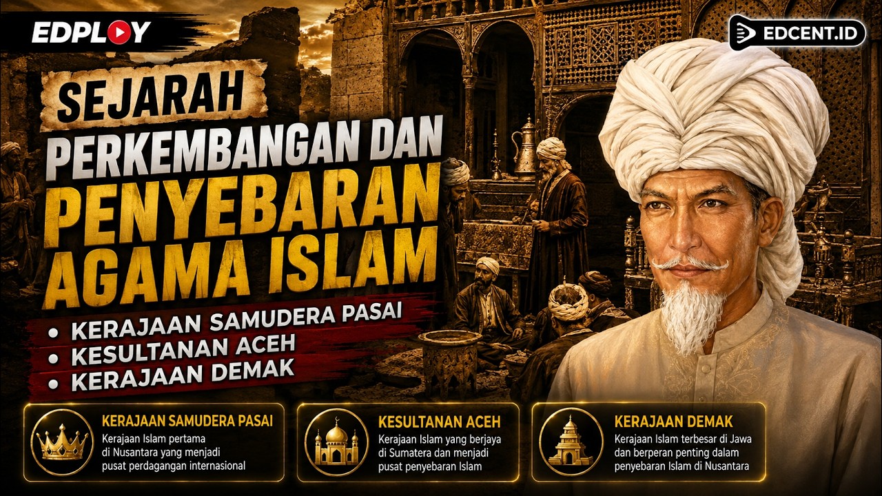 Kerajaan Islam di Indonesia | Samudera Pasai, Aceh, & Demak | Part 4