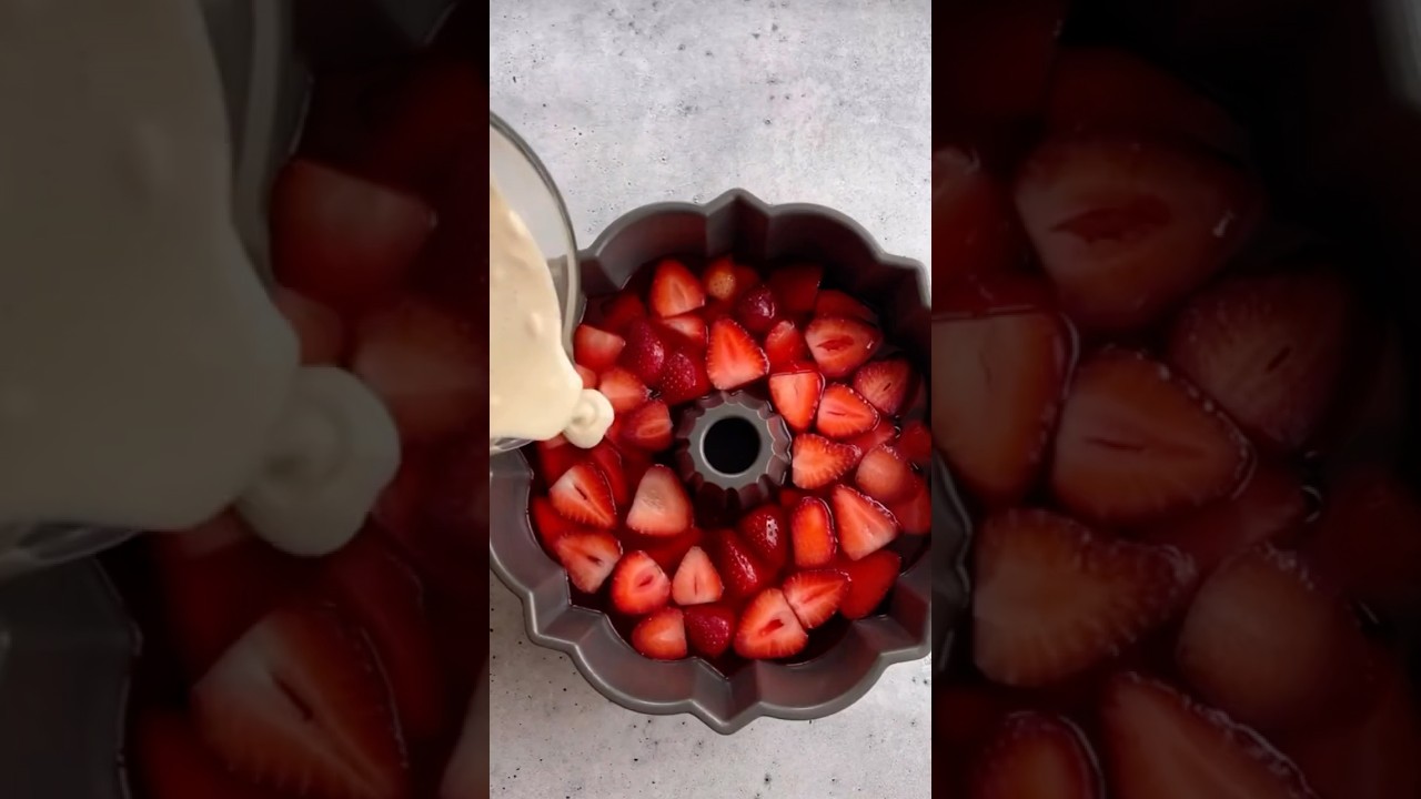 كيكة الجيلي بدون فرن #music #calmdown #musica #اكسبلور #food #cooking #shortvideo