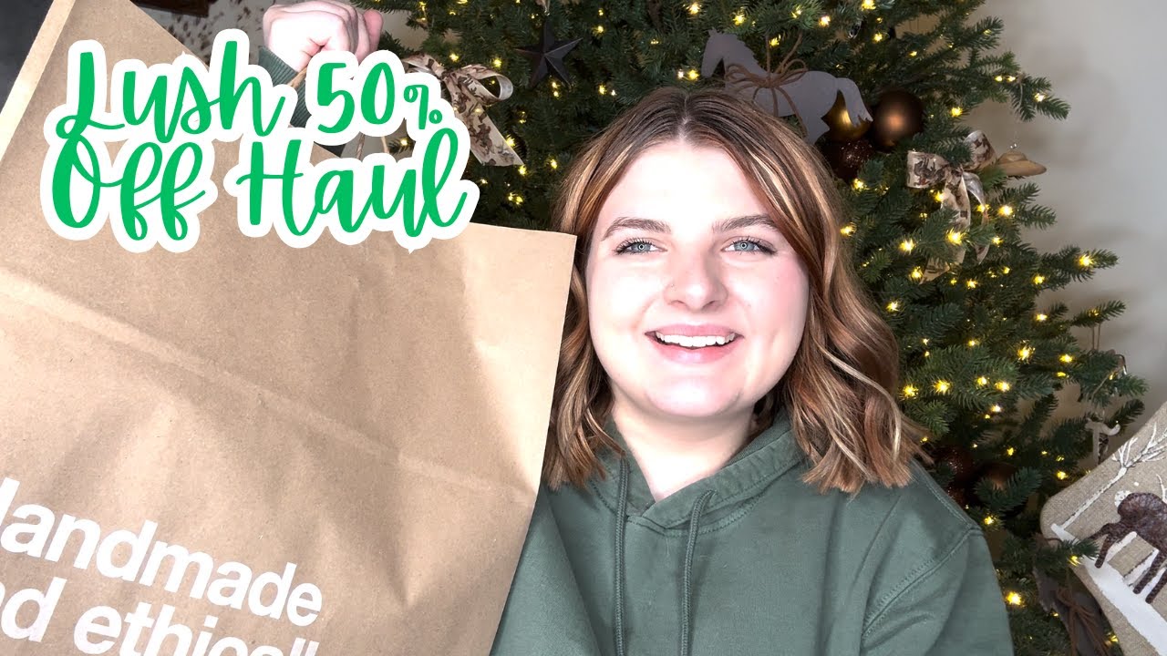 Lush Boxing Day Haul 2024! | 50% Off Lush Haul