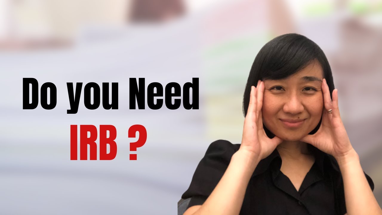 Нужно ли одобрение IRB для вашего проекта? | Советы по исследованию