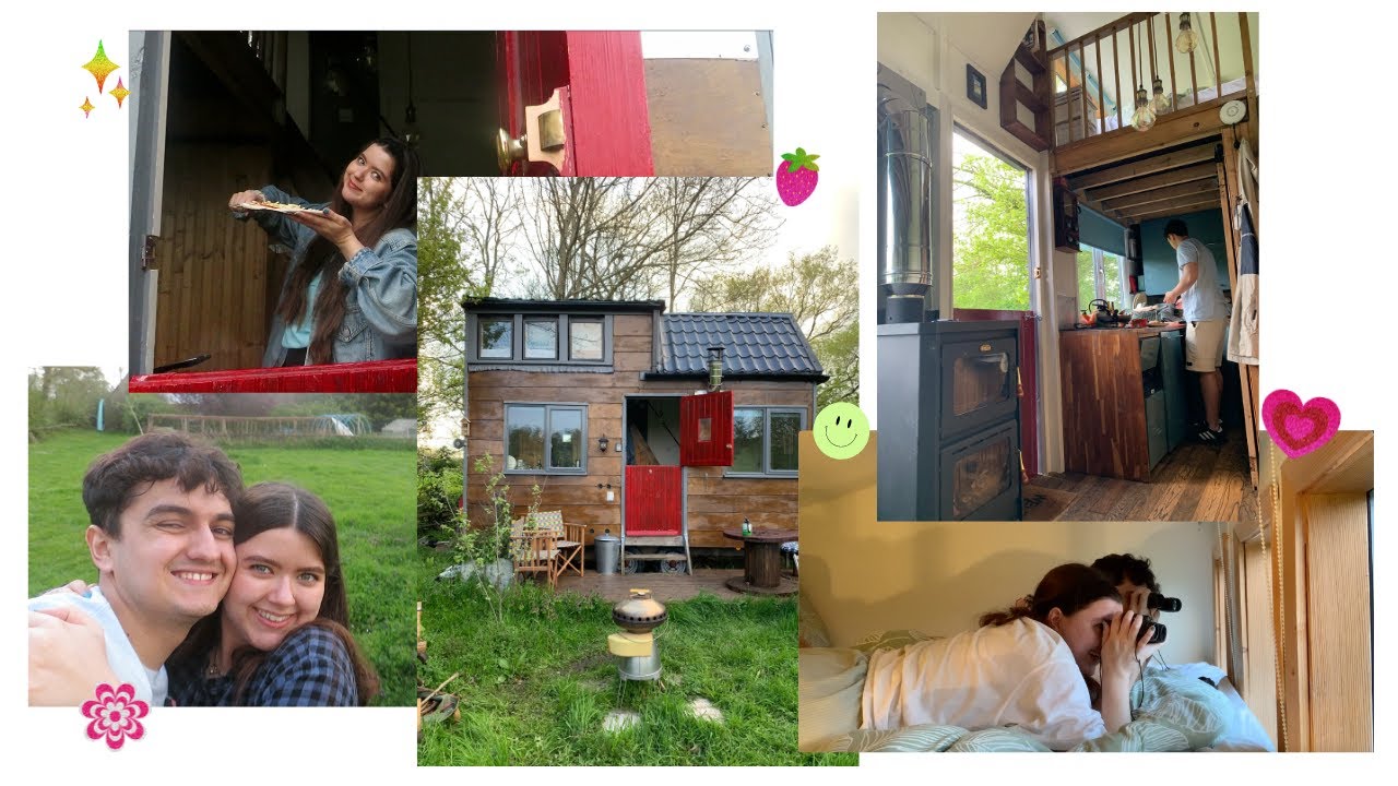 We stayed in a tiny house!