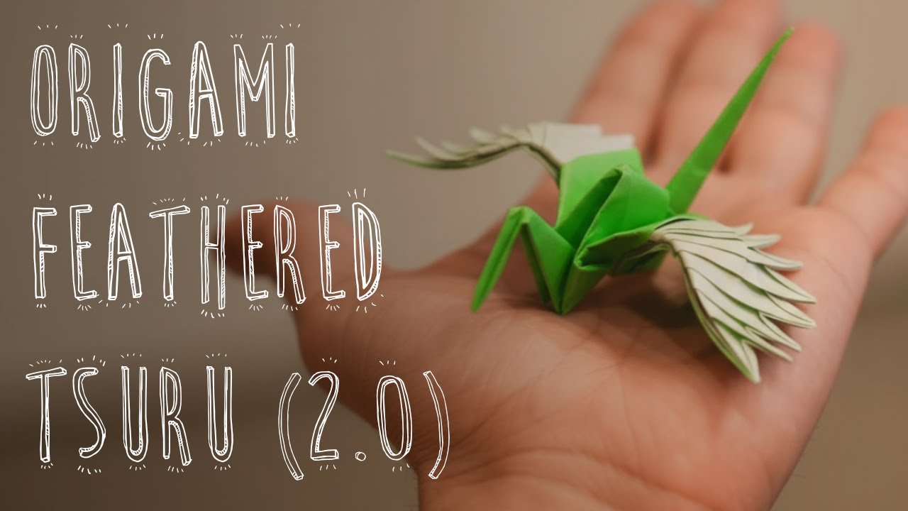 Feathered tsuru origami 2.0 (Riccardo Foschi)