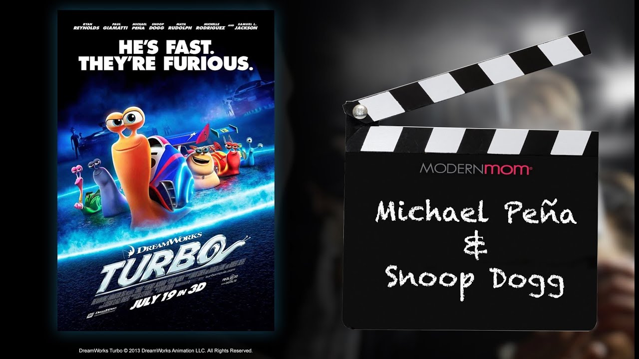 Snoop Dogg & Michael Pena Talk Turbo!