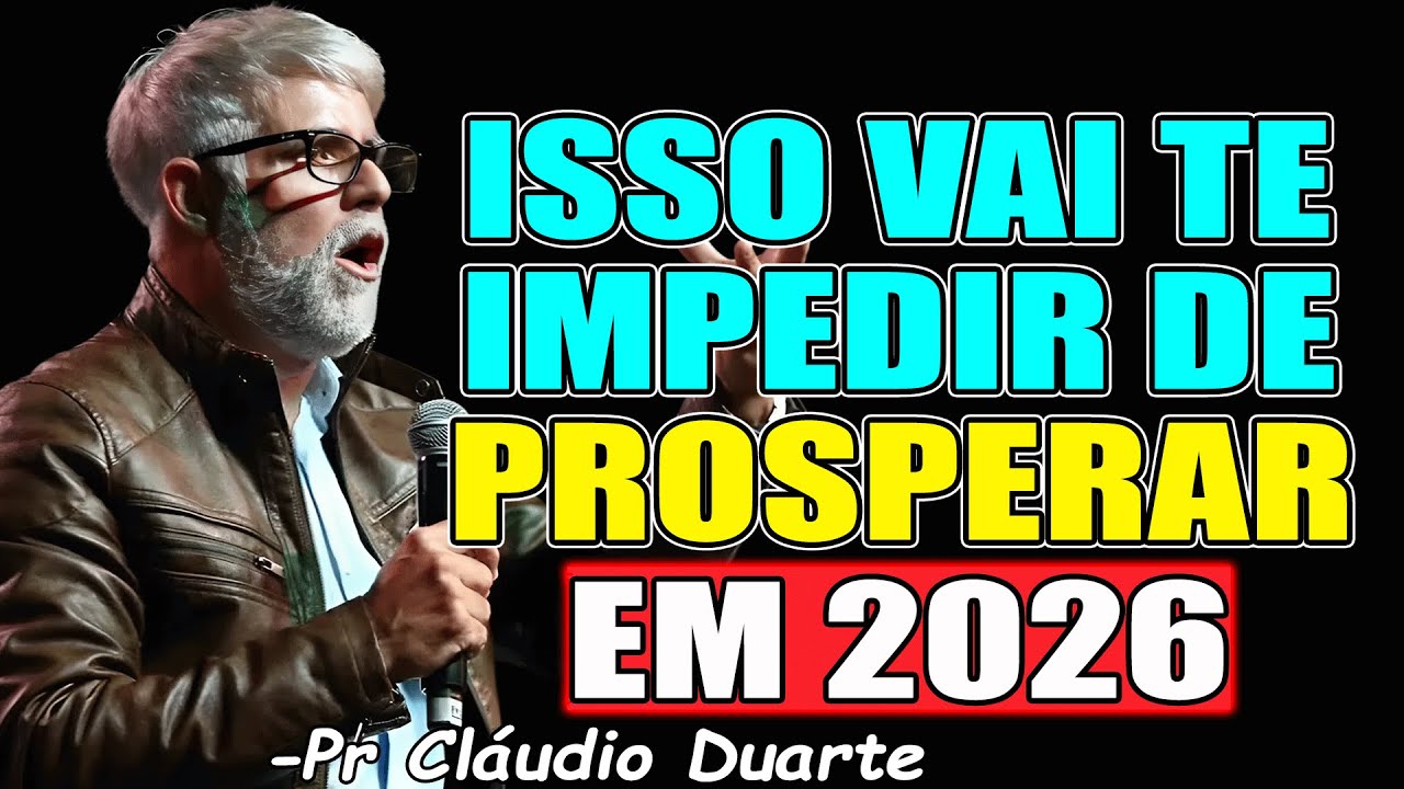 NÃO COMETA ESSES ERROS EM 2026 - Pr. Cláudio Duarte 2026