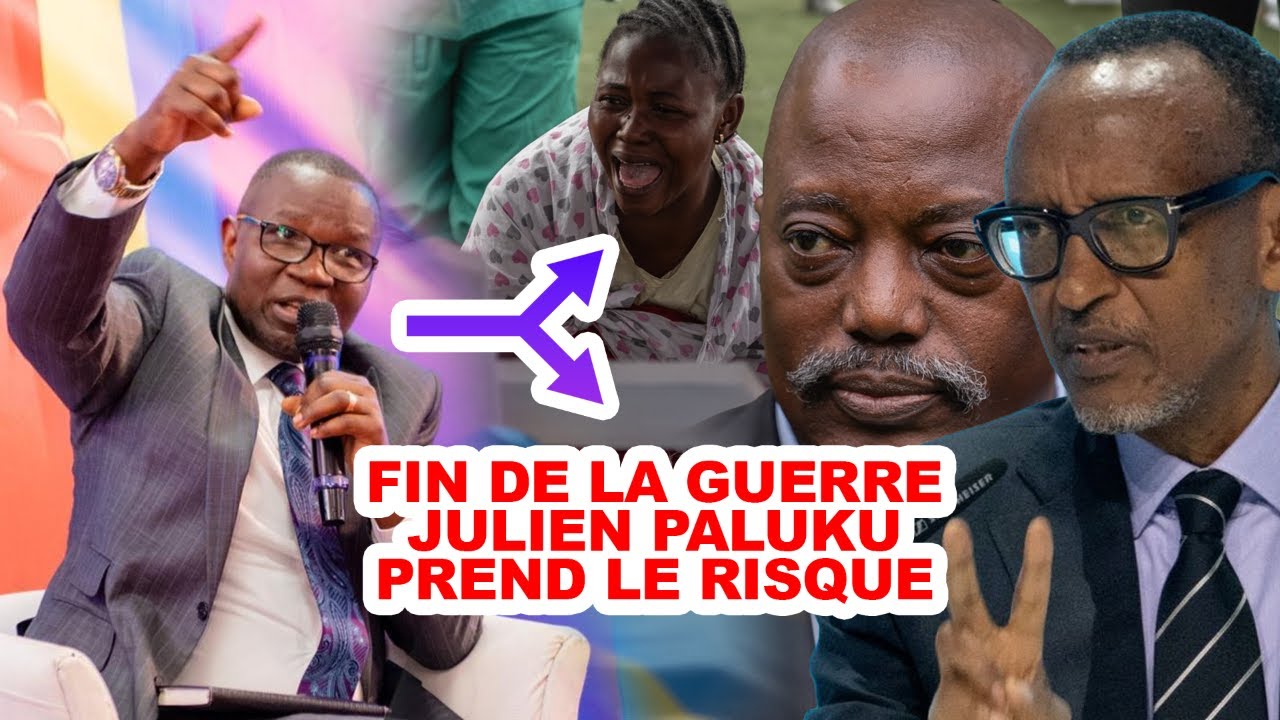 FIN DE LA GUERRE : JULIEN PALUKU PREND LE RISQUE : 