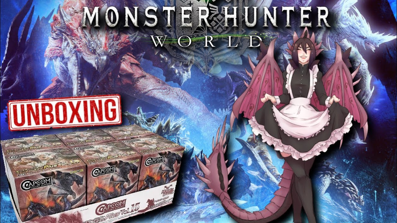 FIGURAS de Monster Hunter 6 Unboxing ! Colección FACIL con Darwin.