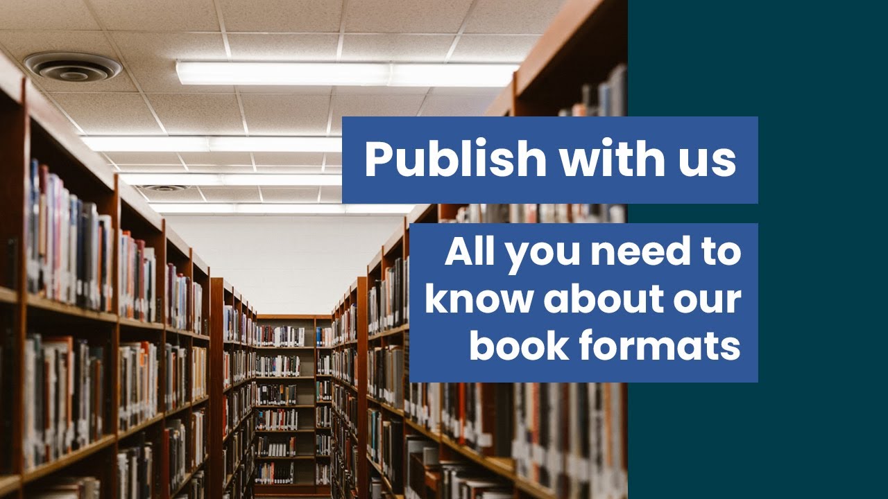 All you need to know about our book formats