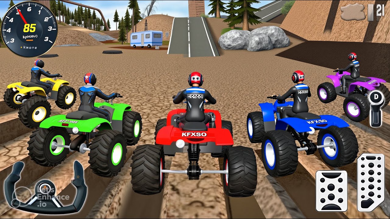 Motocross Dirt Sport Quad Bike mud Extreme OffRoad Offroad Outlaws Race Game  Android Mud Gameplay