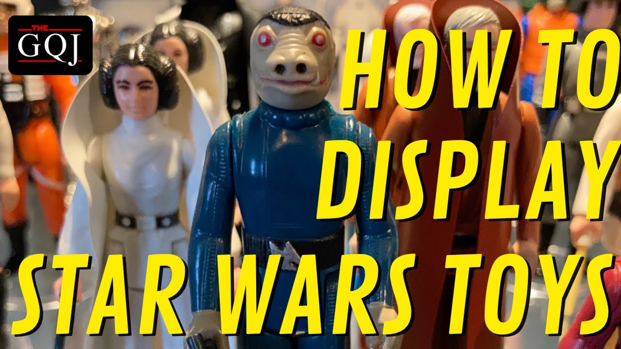 How to Display Vintage Kenner Star Wars Action Figures & Toys