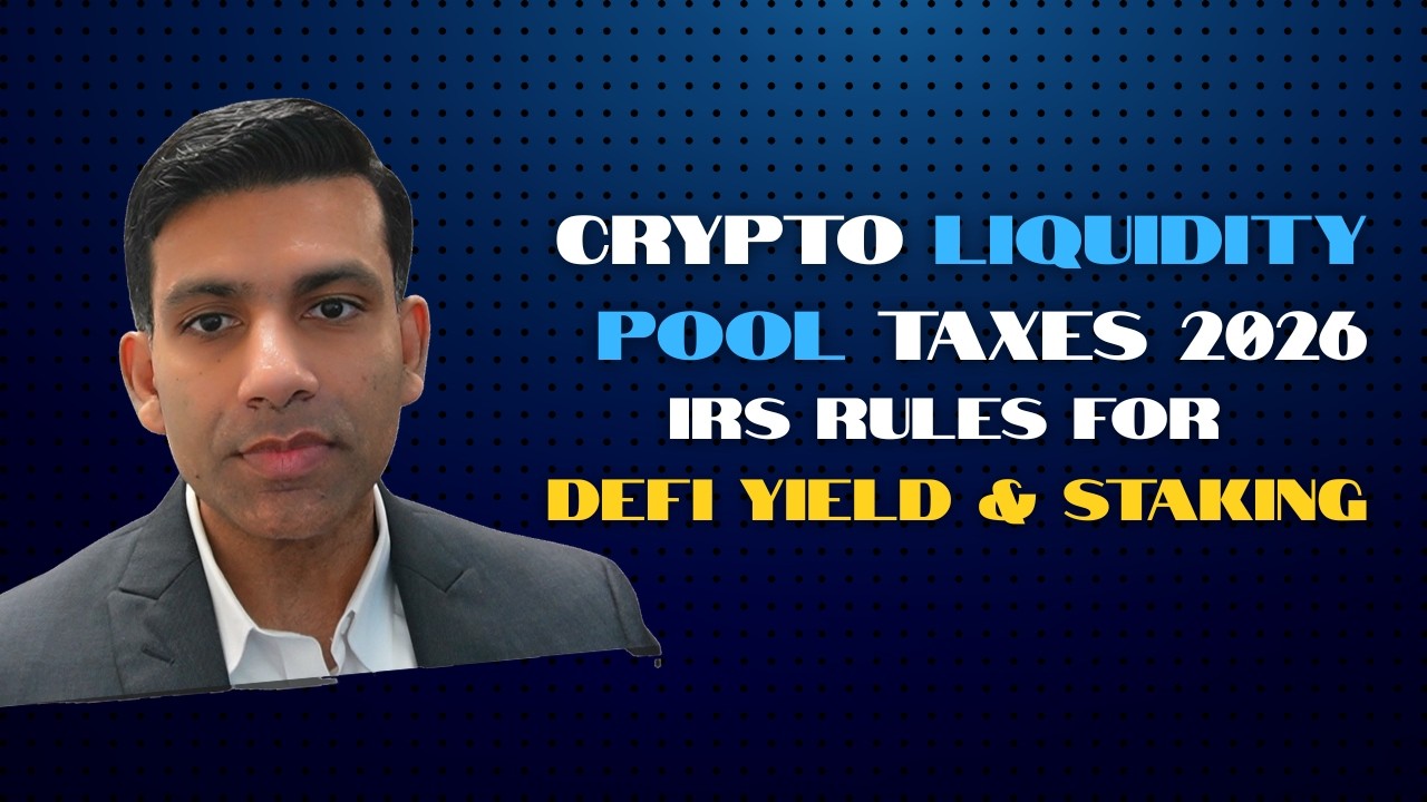 Liquidity Pool Taxes 2026: IRS Rules for DeFi Yield and Staking