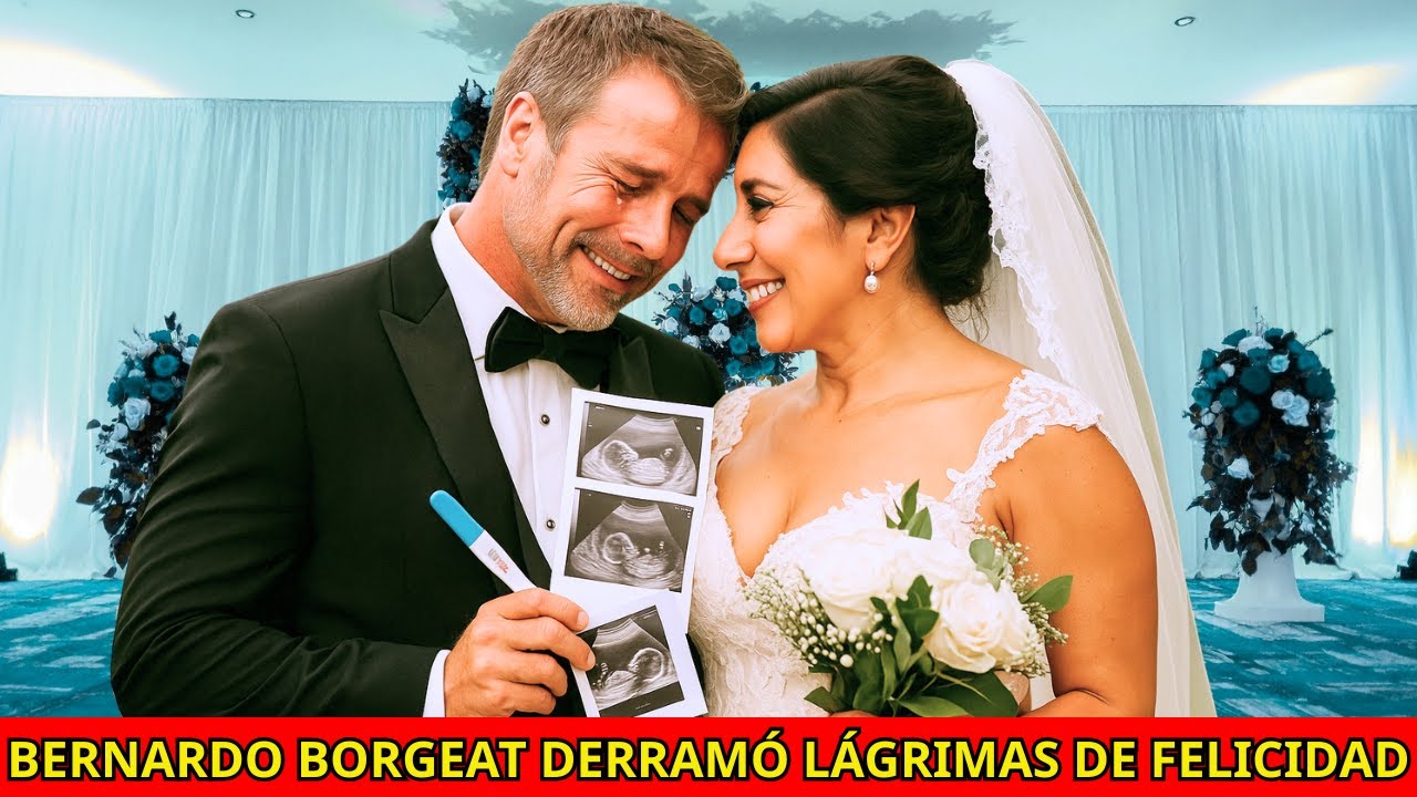Carmen Gloria Arroyo revela su embarazo en la boda y hace llorar de emoción a su esposo ❤️🤰💍