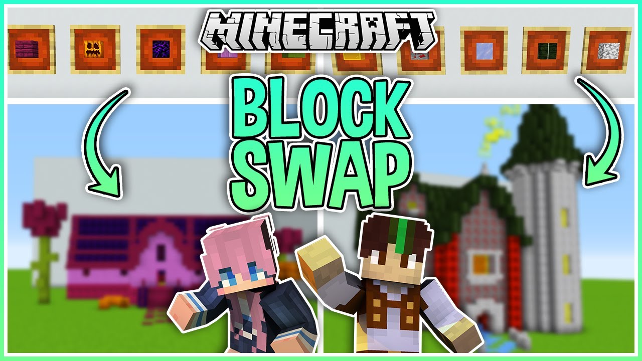 Minecraft Block Swap with @ldshadowlady