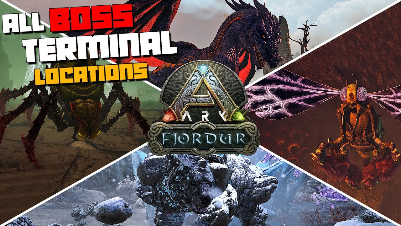 ARK: Fjordur | Расположение всех терминалов боссов и как их призвать | Путь к битве с боссом FENRIR!