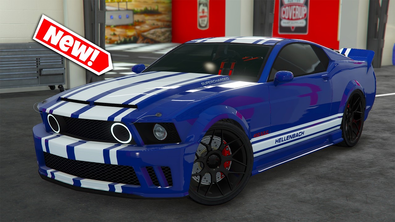 GTA 5 - Vapid Hellenbach 450 S.S.C (Ford Shelby GT500) - DLC Vehicle Customization