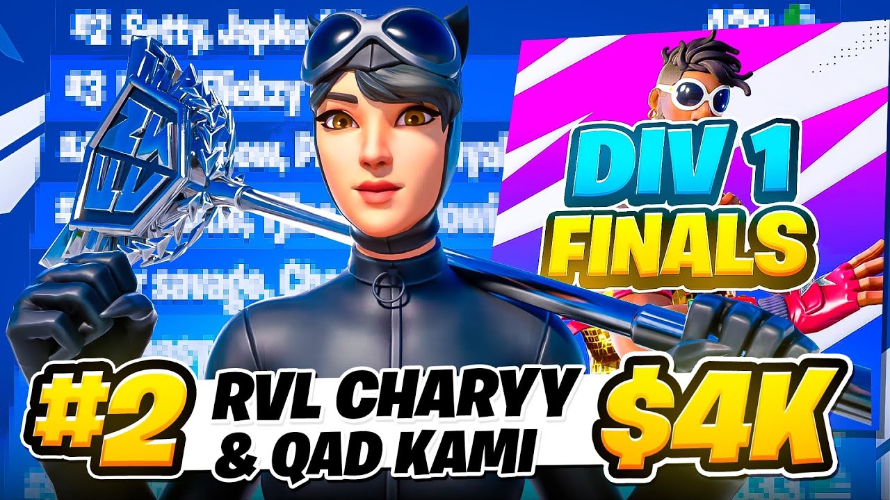 DRUGIE MIEJSCE na DYWIZJI 1 w Fortnite