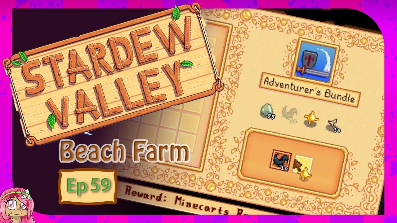 Adventurer's Bundle Complete | Ep59 | Stardew Valley Beach Farm
