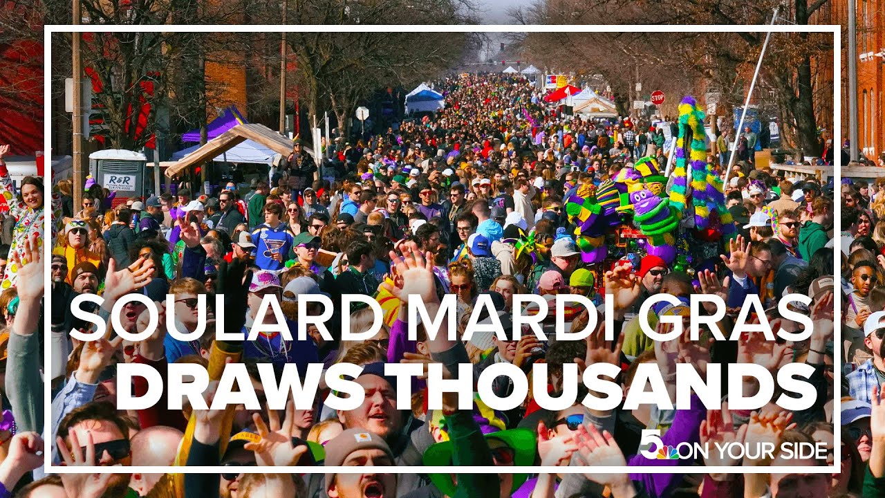'We absolutely love it:' Mardi Gras celebration brings thousands to Soulard