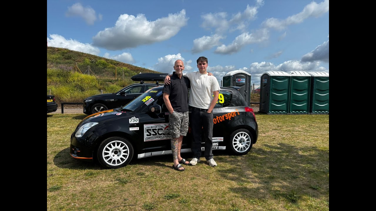 750mc Swift sport challenge 1st race Cadwell 2025