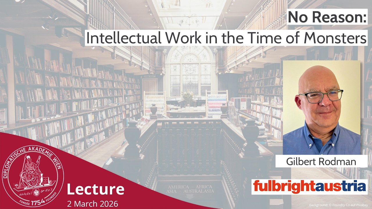 No Reason: Intellectual Work in the Time of Monsters