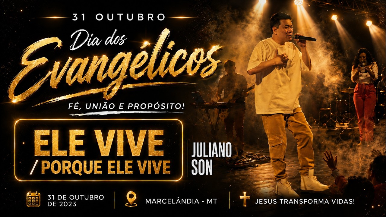 Ele Vive / Porque Ele Vive - Juliano Son em Marcelândia - MT