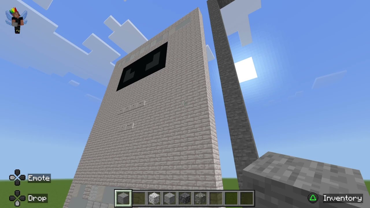 Stone play-butten build...
