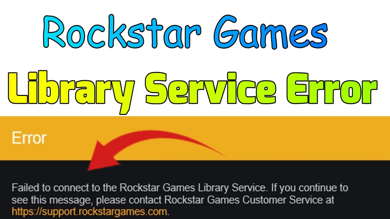 Как исправить ошибку «Не удалось подключиться к службе библиотеки Rockstar Games»