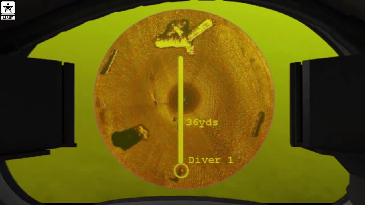 Military | US Navy's Futuristic HUD Diving Helmet: Diver Augmented Vision Display (DAVD)