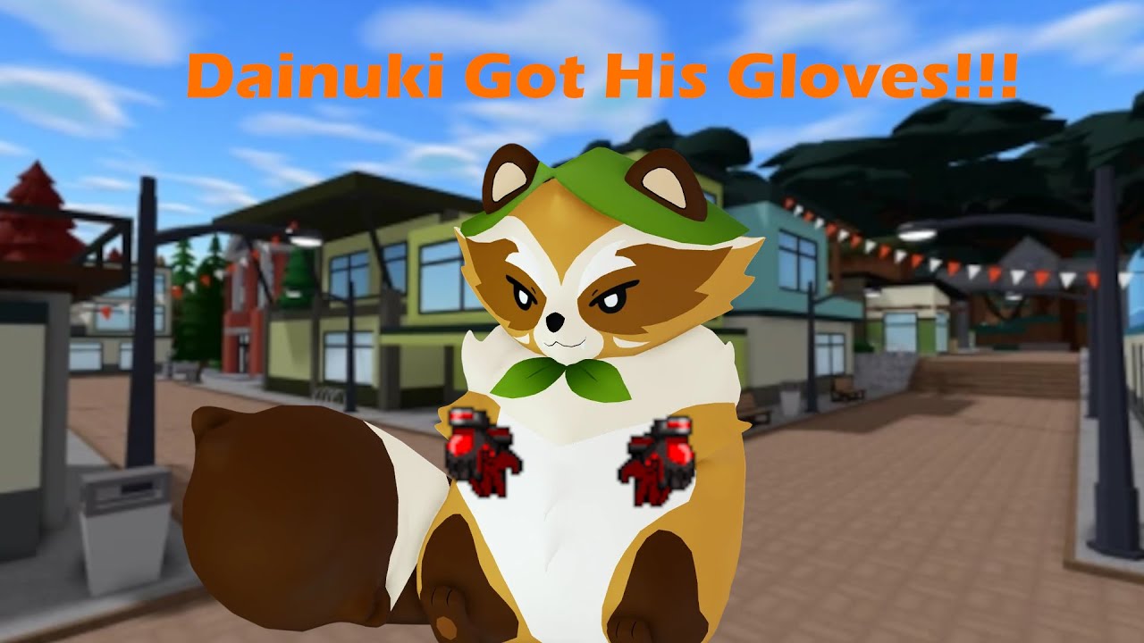 Dainuki Got His Specialty Gloves!