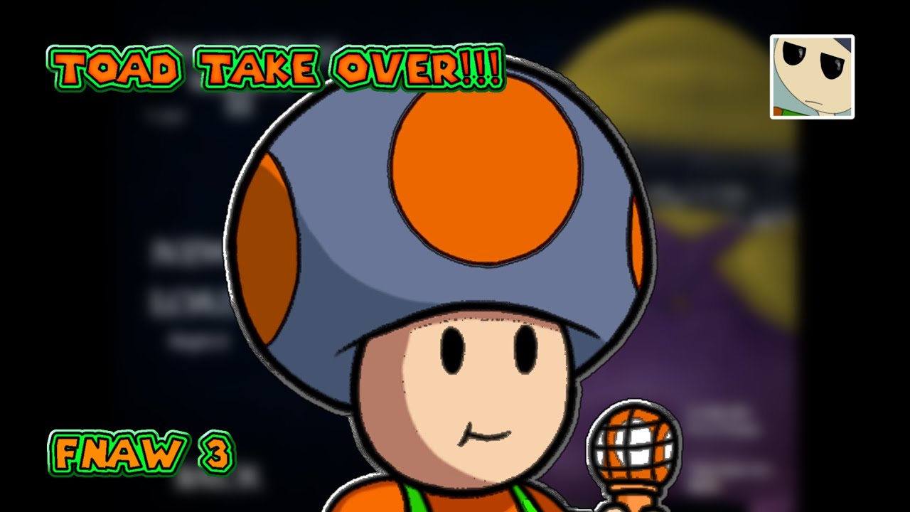 Toad Takes over and Play Five Night's at Wario's III | Night 1