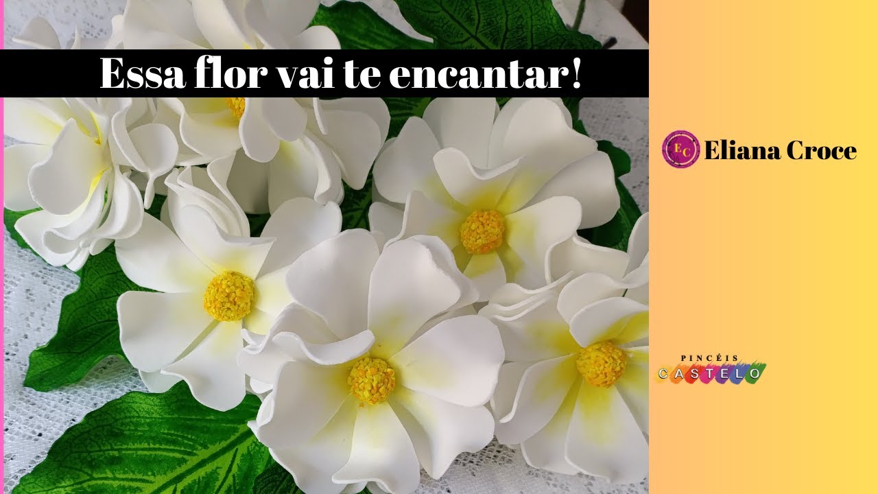 Faça seu arranjo de flores de  Eva Gastando pouco! @Eliana Croce Flores de Eva e artesanatos