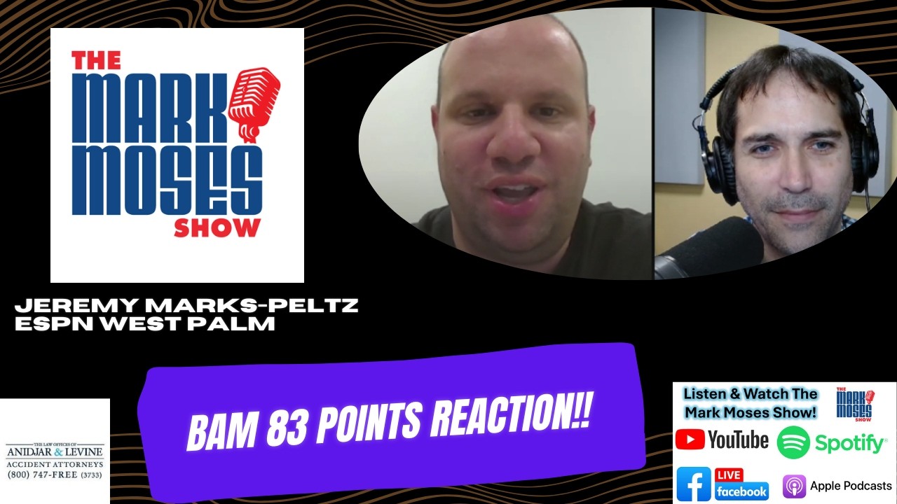 Jeremy Marks Peltz on Bam's 83 | The Mark Moses Show