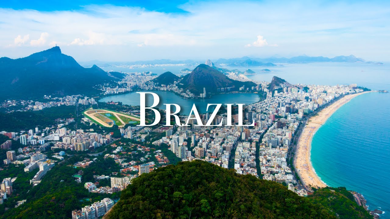 🇧🇷 4K BRAZIL by DRONE - STUNNING AMAZONIAN PARADISE 🤯 (4K TRAVEL VIDEO)(4K Ultra HD)