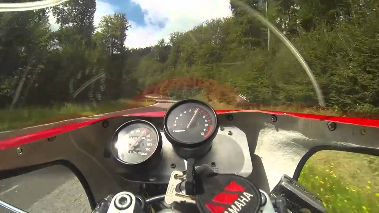 Yamaha RD 350 YPVS | Odenwald Krähberg | GoPro Hero 3 BE