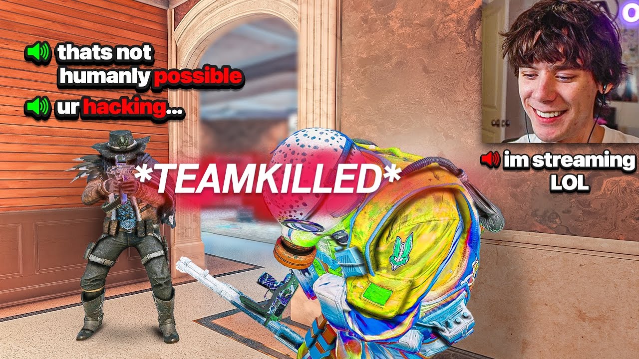 Salty teammate Thought I Was CHEATING...