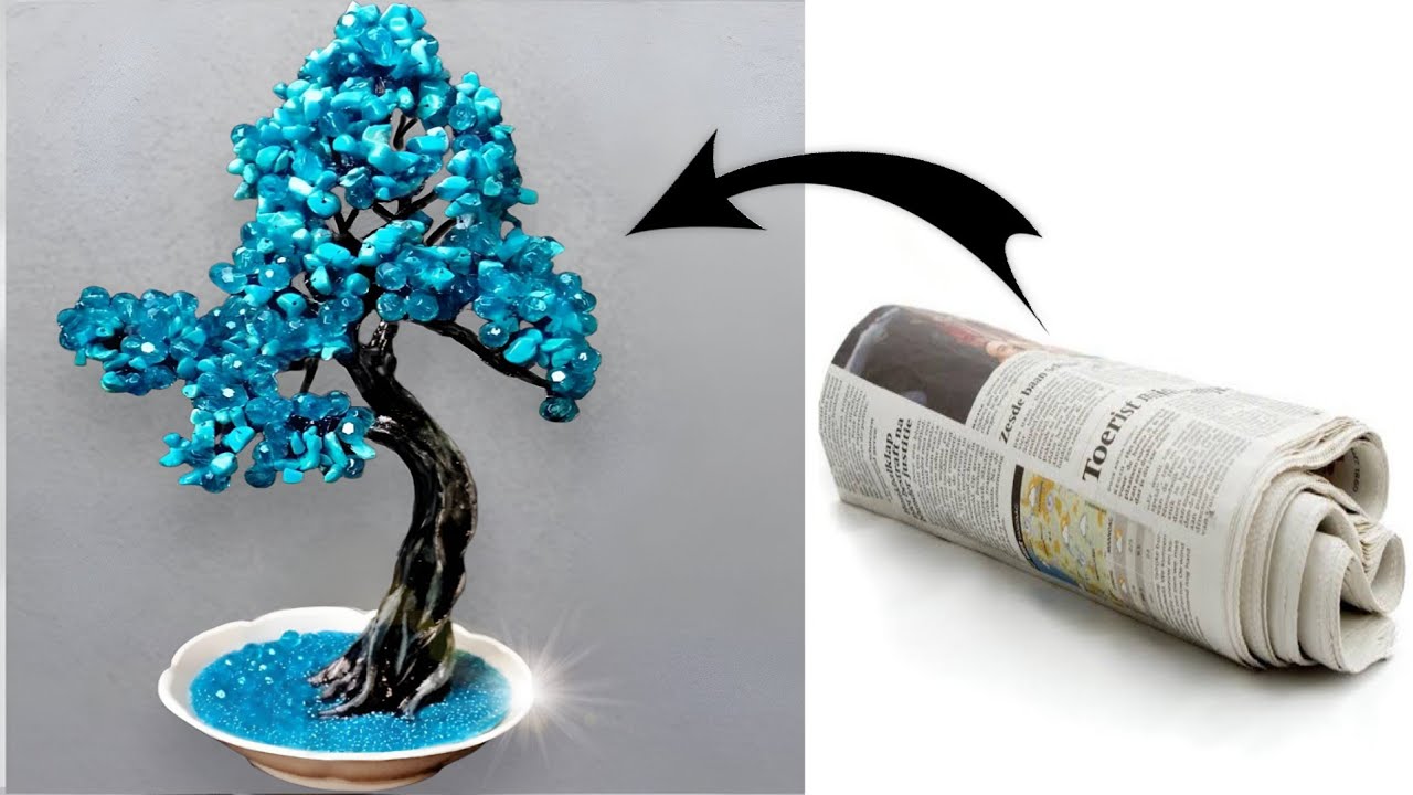 Home Decorating Ideas | DIY Room Decor | Paper Craft Ideas | Bonsai Tree | Craft Ideas