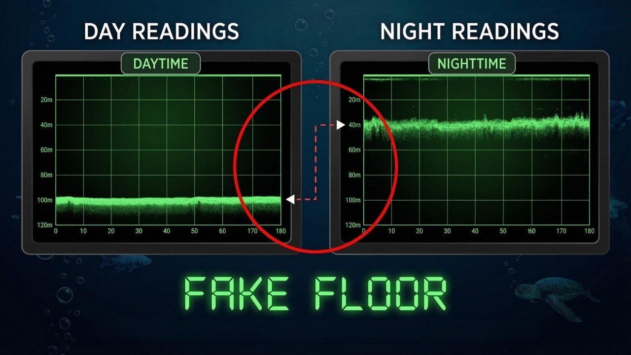 1,000m Deep Ocean: The “False Seafloor” Moves at Night — People Scroll Past This and Miss Everything