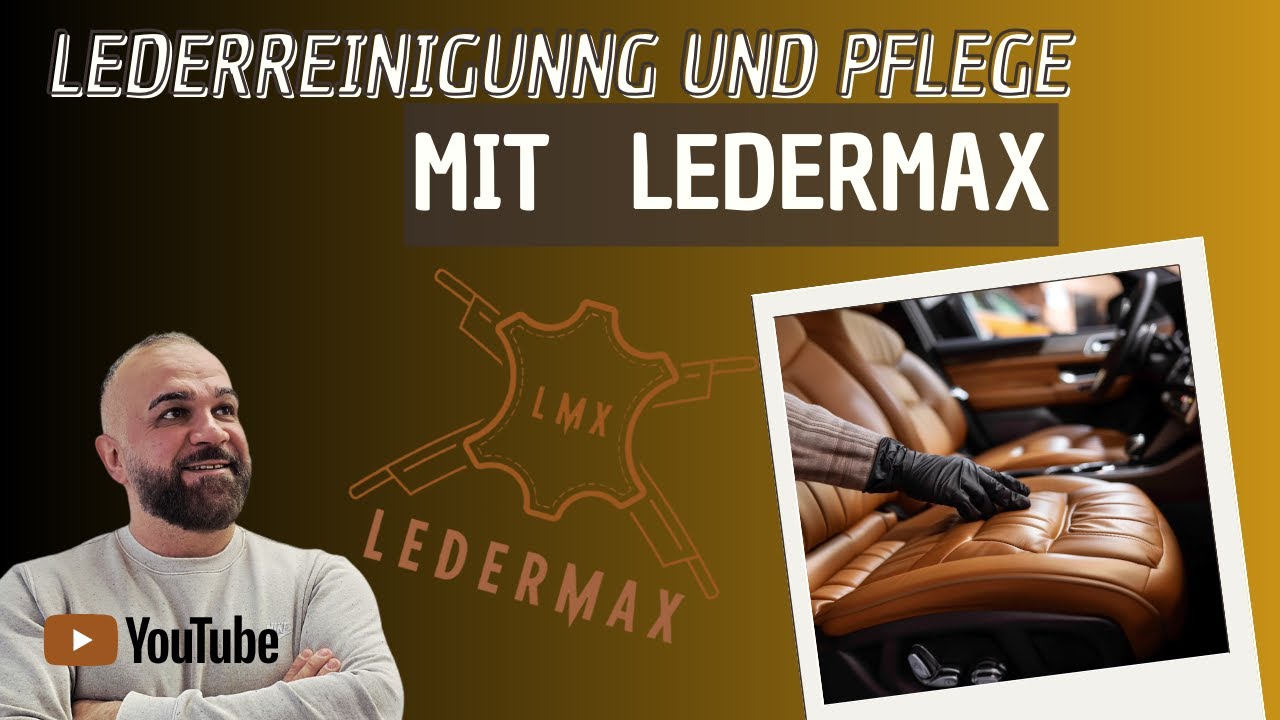 Lederreinigung und Pflege mit Ledermax- Garage84 #tutorial