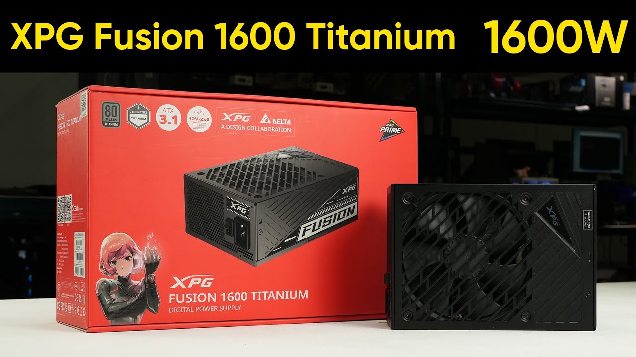 XPG Fusion 1600 Titanium 1600W Power Supply - LABS Test Report