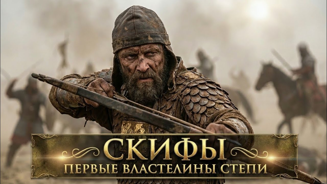 Чаши из ЧЕРЕПОВ и плащи из КОЖИ: Как Скифы правили миром, живя в кибитках.