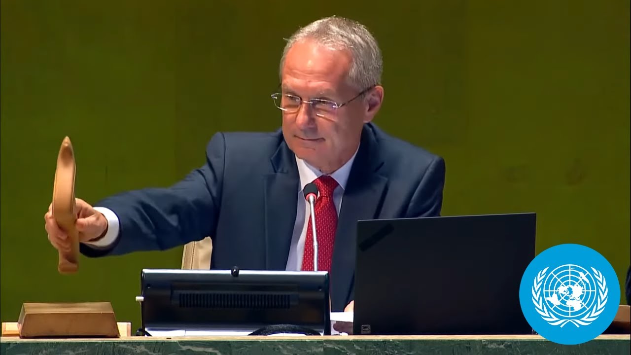 LIVE - United Nations General Assembly: 1st plenary meeting (Opening of the 77th session)
