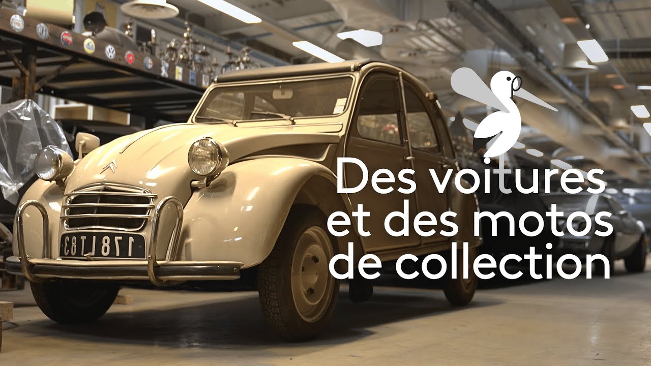 Insolite : l'une des plus belles collections de voitures et de motos anciennes