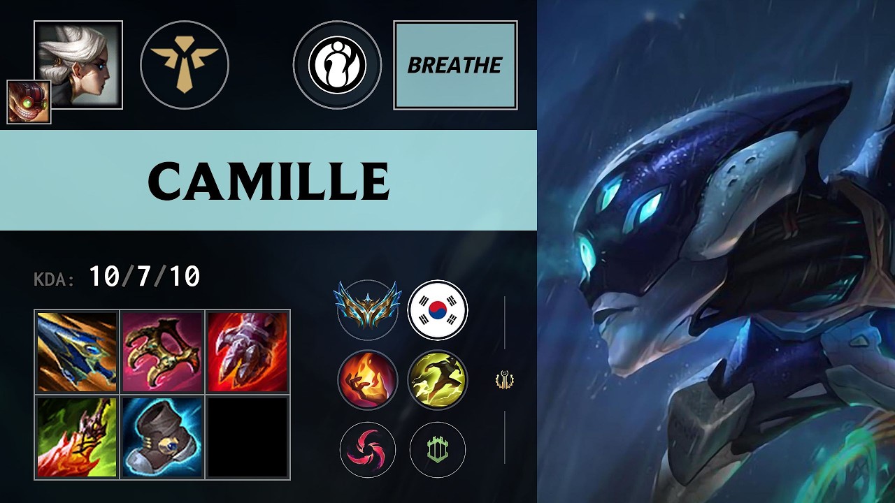 (IG Breathe) Camille Support vs Xerath - KR Challenger Patch 26.11