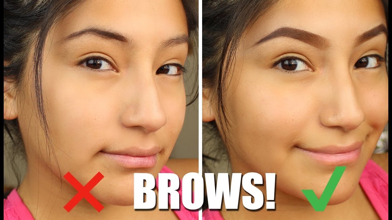 MY EYEBROW ROUTINE! (FULL Updated Routine) 2017