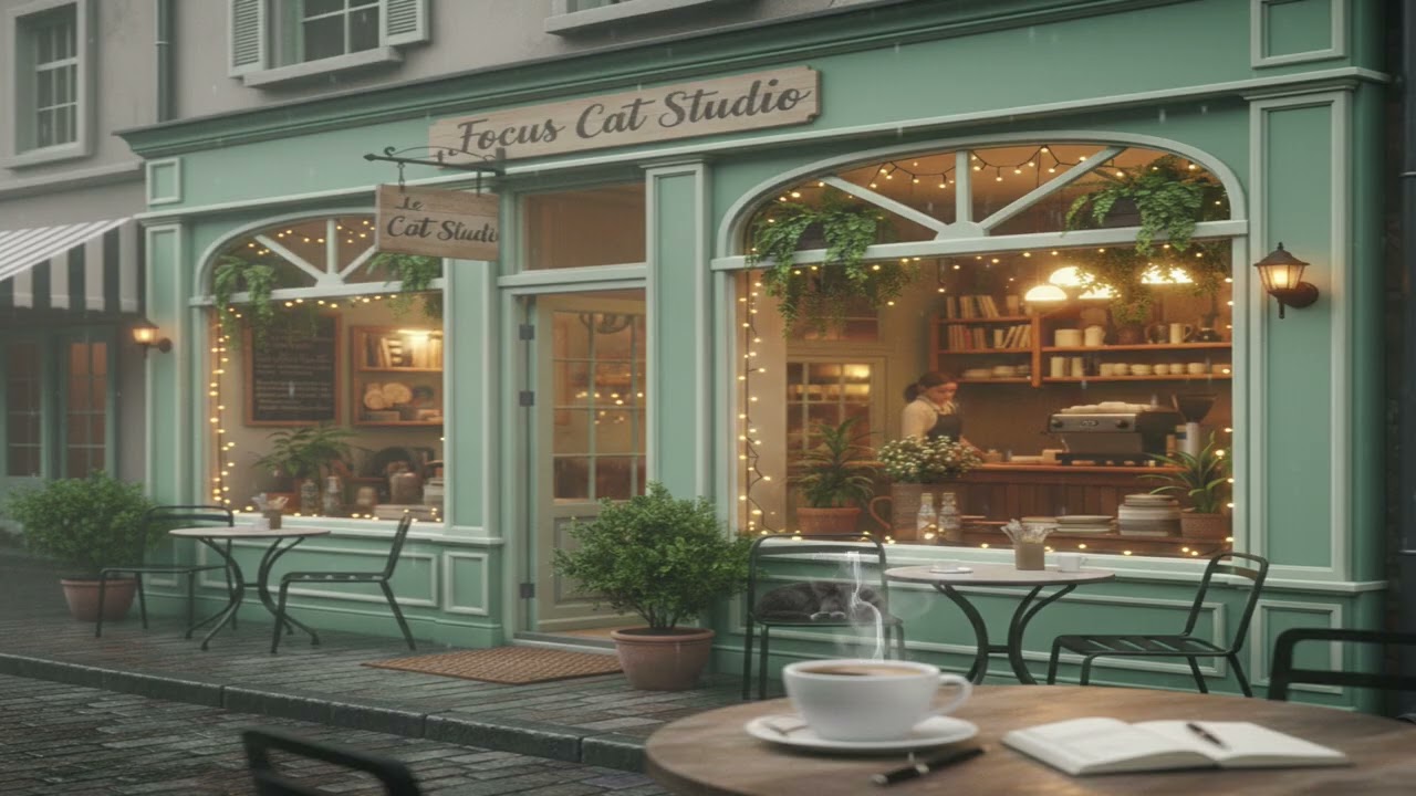 Morning Coffee Lo-Fi ☕ Relaxing Café Music | Chill & Cozy Vibes