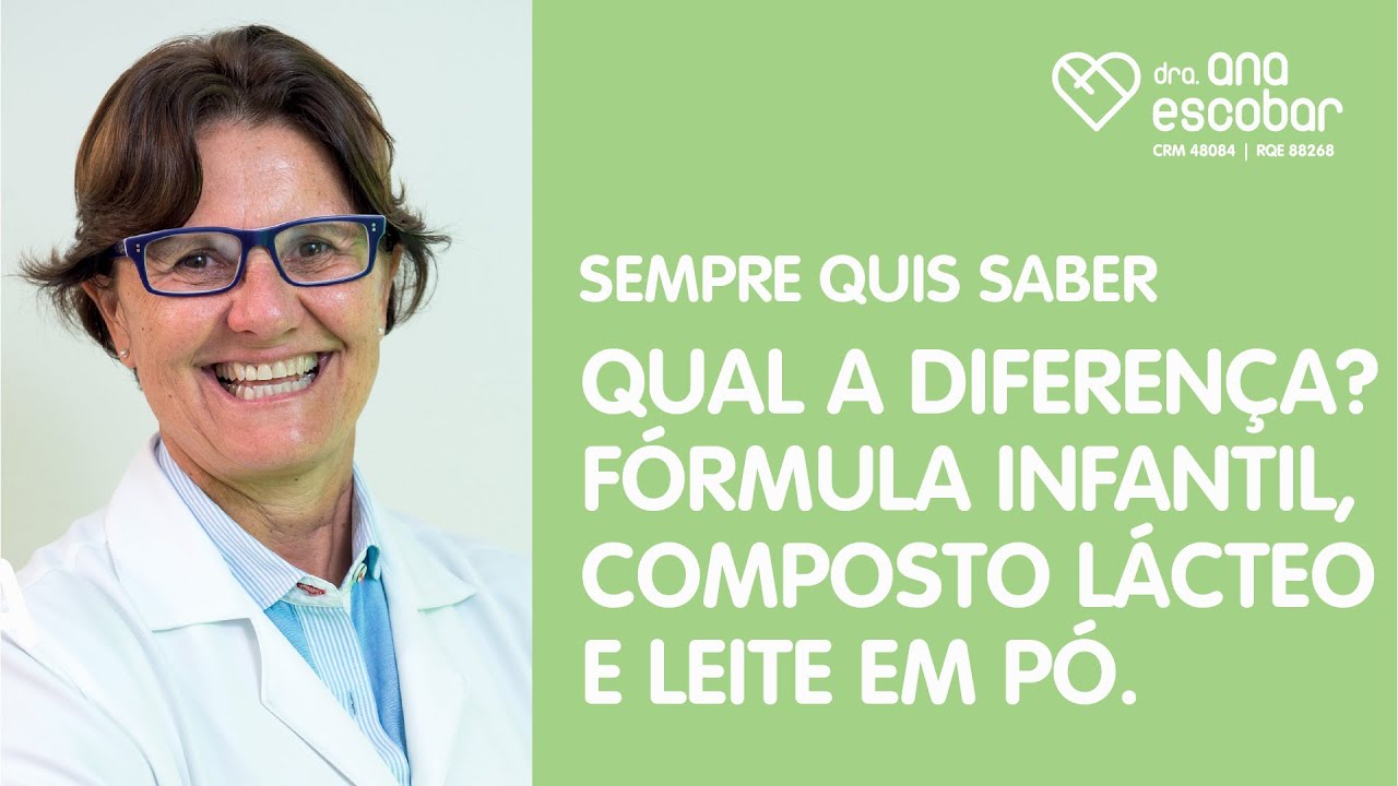 Entenda a diferença entre Fórmula Infantil, Composto Lácteo e Leite em Pó